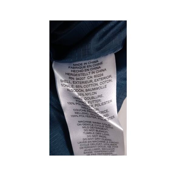 Caterpillar Two Toned Quilted Water Resistant Vest Men's Size Large - Picture 7 of 7